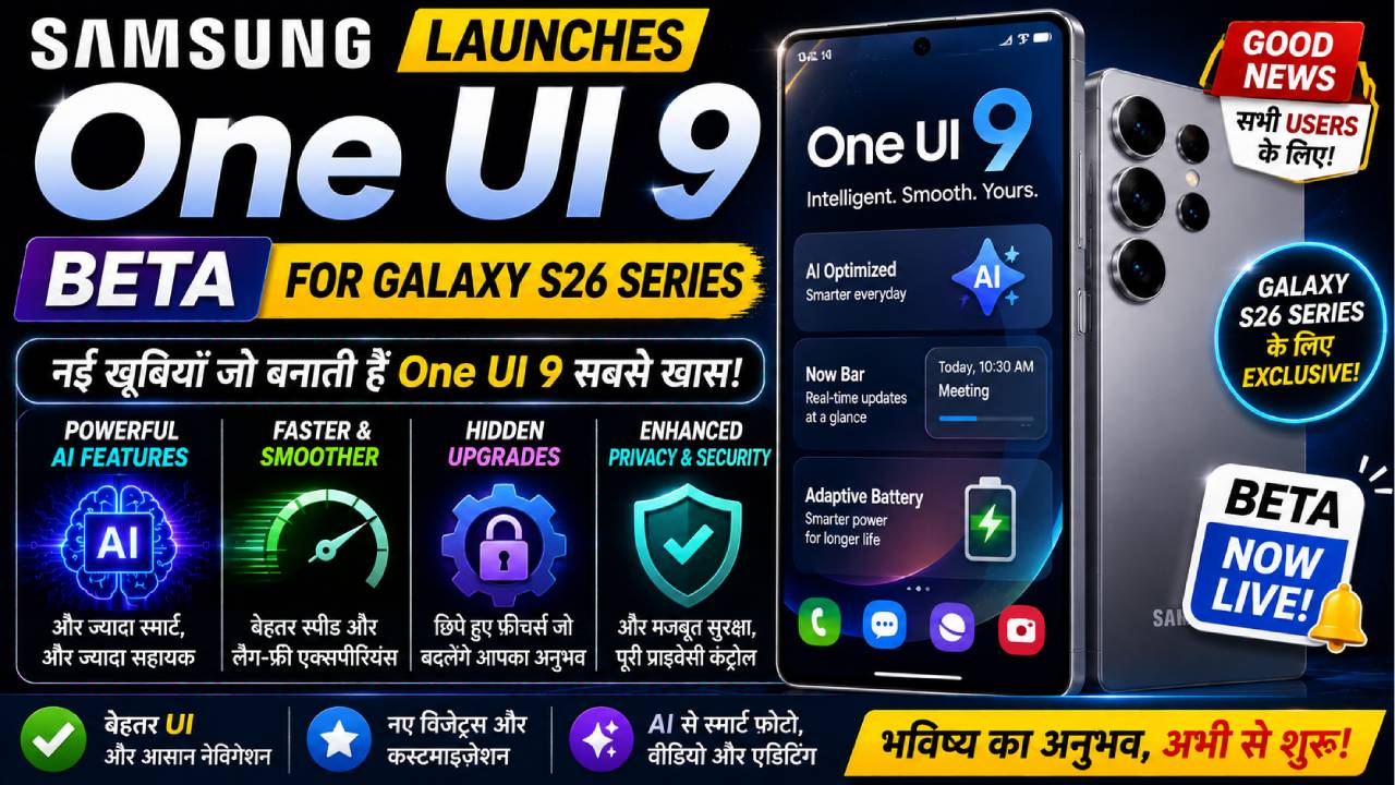Samsung Launches One UI 9 Beta for Galaxy S26 Series