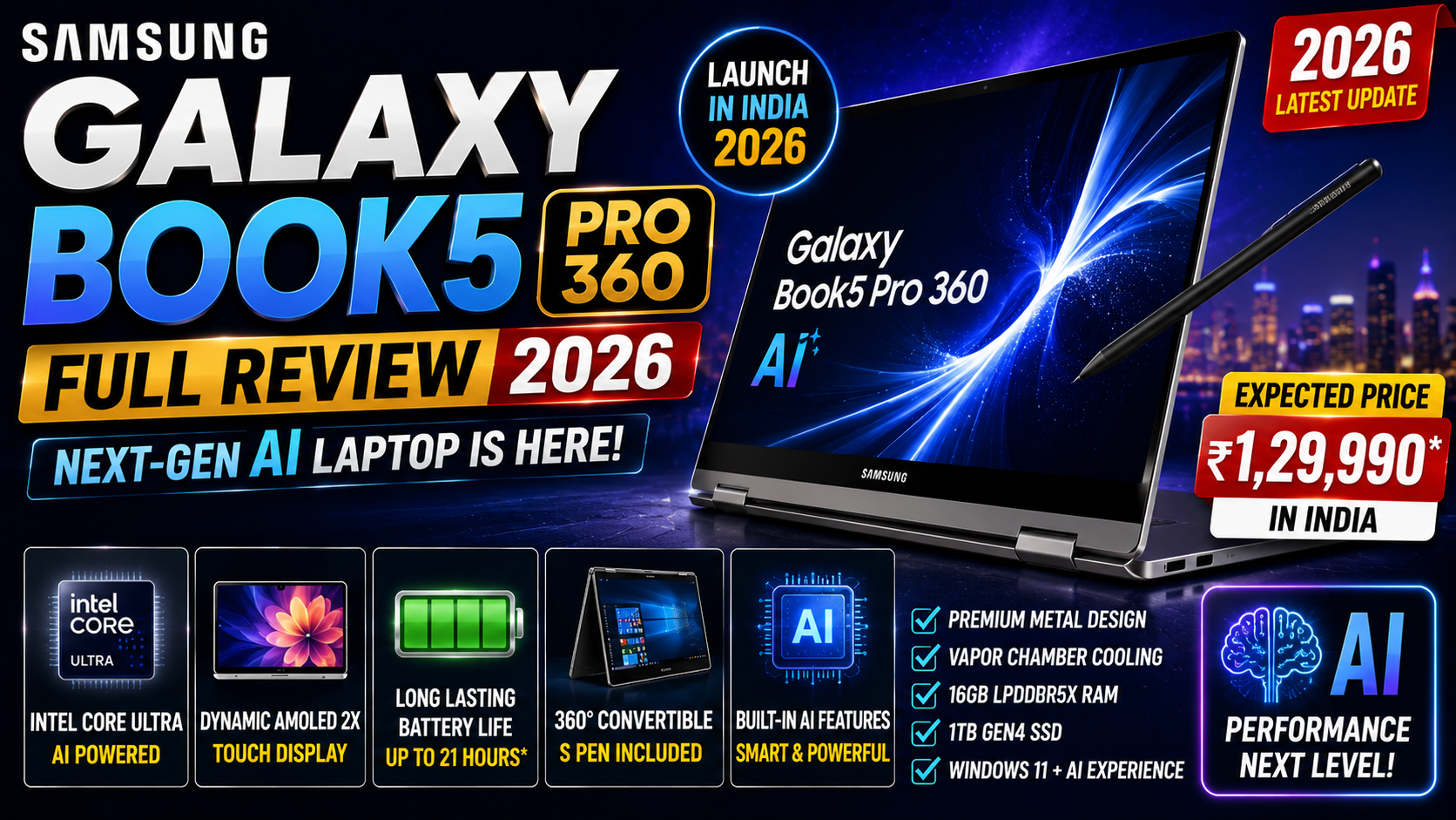 Samsung Galaxy Book5 Pro 360