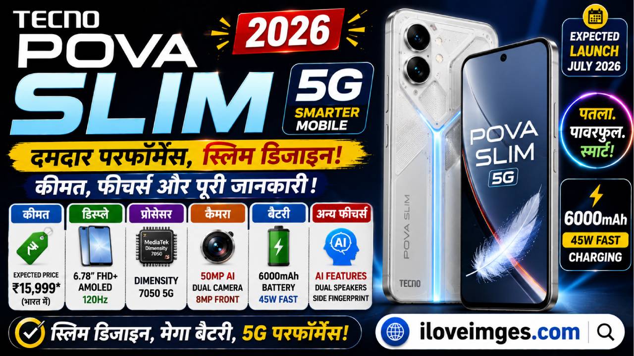 Tecno Pova Slim 5G Smarter Mobile